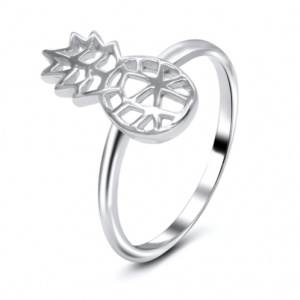 Pineapple .925 Sterling Silver Ring