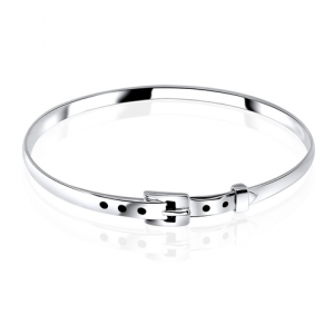 Belt Buckle Bracelet .925 Sterling Silver