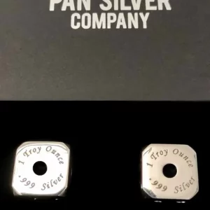 Dice Set .999 Silver (62.2 Grams)
