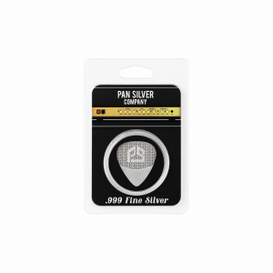 Guitar Pick .999 Silver (10 Grams)