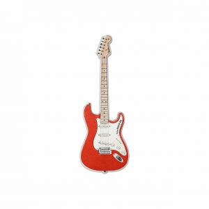 PAMP Suisse Fender Stratocaster Fiesta Red .999 Silver Guitar (31.1 Grams)