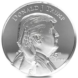 President Donald J. Trump Round .999 Fine Silver (31.1 Grams)