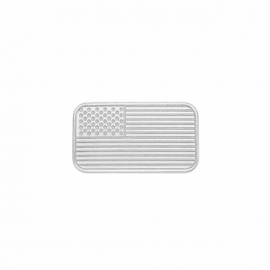 American Flag .999 Silver Bar (1 Gram)