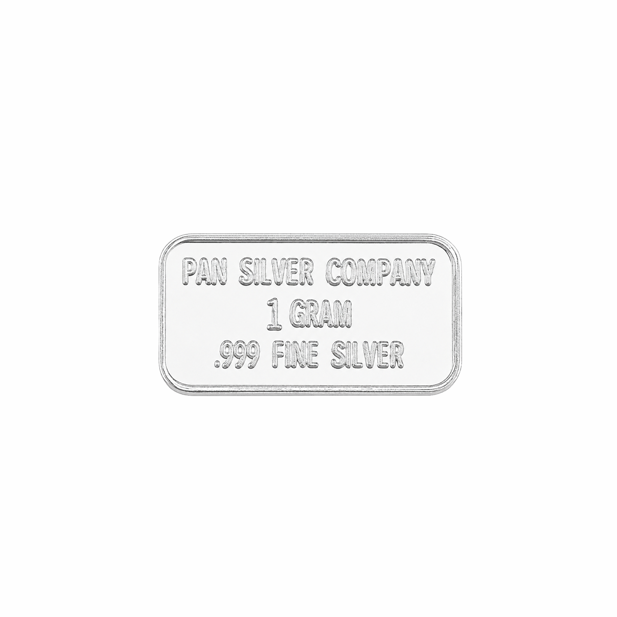 American Flag .999 Silver Bar (1 Gram) Back