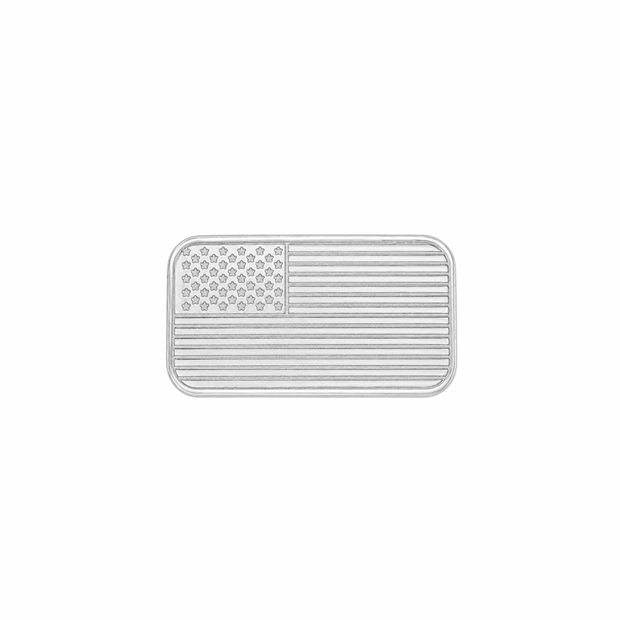 American Flag .999 Silver Bar (1 Gram)