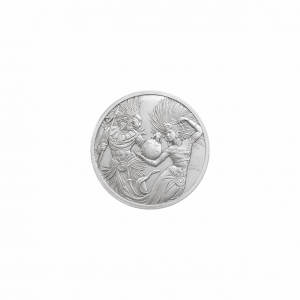 Aztec Yin Yang .999 Fine Silver Round (31.1 Grams)