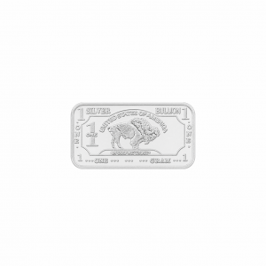 Buffalo .999 Silver Bar (1 Gram)