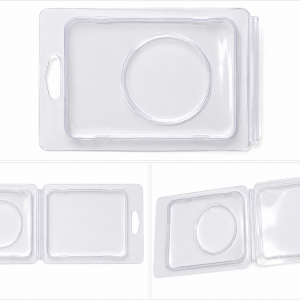 Clamshell Packaging for 31.1 Gram Silver Round (Fits 39-40mm Capsule)