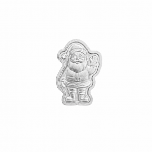 Christmas: Santa .999 Fine Silver Bar (1 Gram)