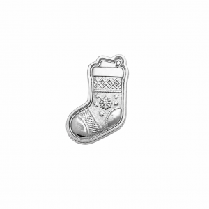 Christmas: Stocking .999 Fine Silver (1 Gram)