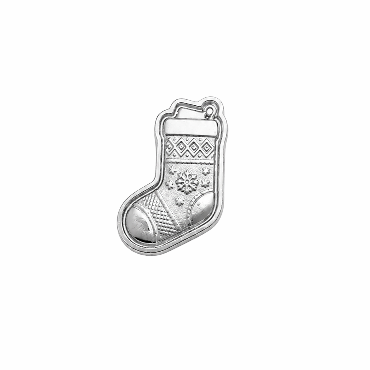 Christmas- Stocking .999 Fine Silver (1 Gram)