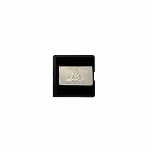 Gadsden Flag .999 Fine Silver "Don't Tread On Me" Bar (10 Grams)