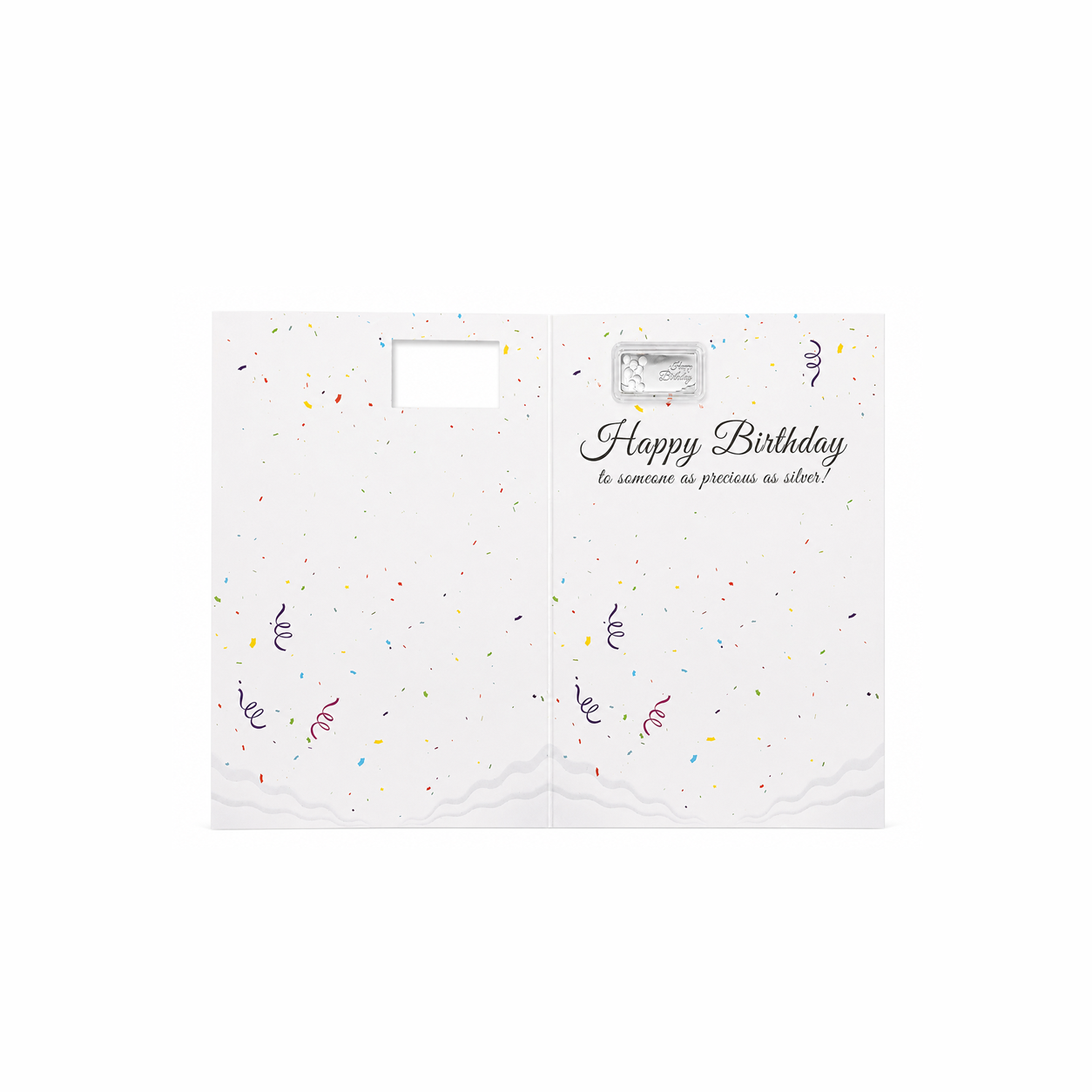 HAPPY BIRTHDAY .999 Fine Silver Bar with Birthday Card (5 Grams) 4