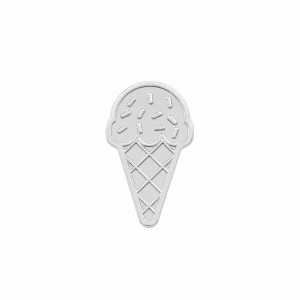 Ice Cream Cone .999 Fine Silver Bar (1 Gram)