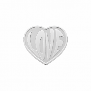 LOVE .999 Fine Silver Hearts (3.1 Grams)