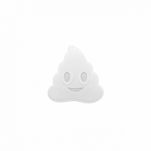 Poop Emoji .999 Silver Bar (1 Gram)
