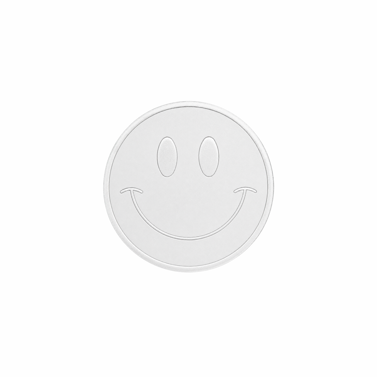 Smiley Face .999 Silver Round (1 Gram)