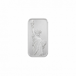 Statue of Liberty .999 Silver Bar (1 Gram)