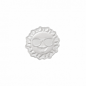 Sun Emoji .999 Silver Round (1 Gram)