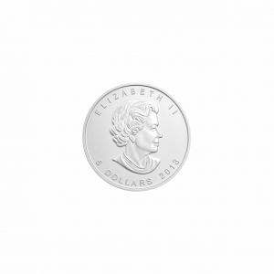 2013 Canadian Maple Leaf BU .999 Silver Coin (31.1 Grams)