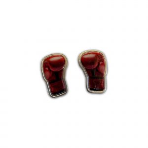 Boxing Gloves .999 Silver Bar (2-1 Gram) Full Color