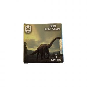 Dinosaur Series: Brontosaurus .999 Silver (5 Grams) Color Surprise