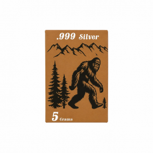 Sasquatch  .999 Silver (5 Grams) (Bigfoot)