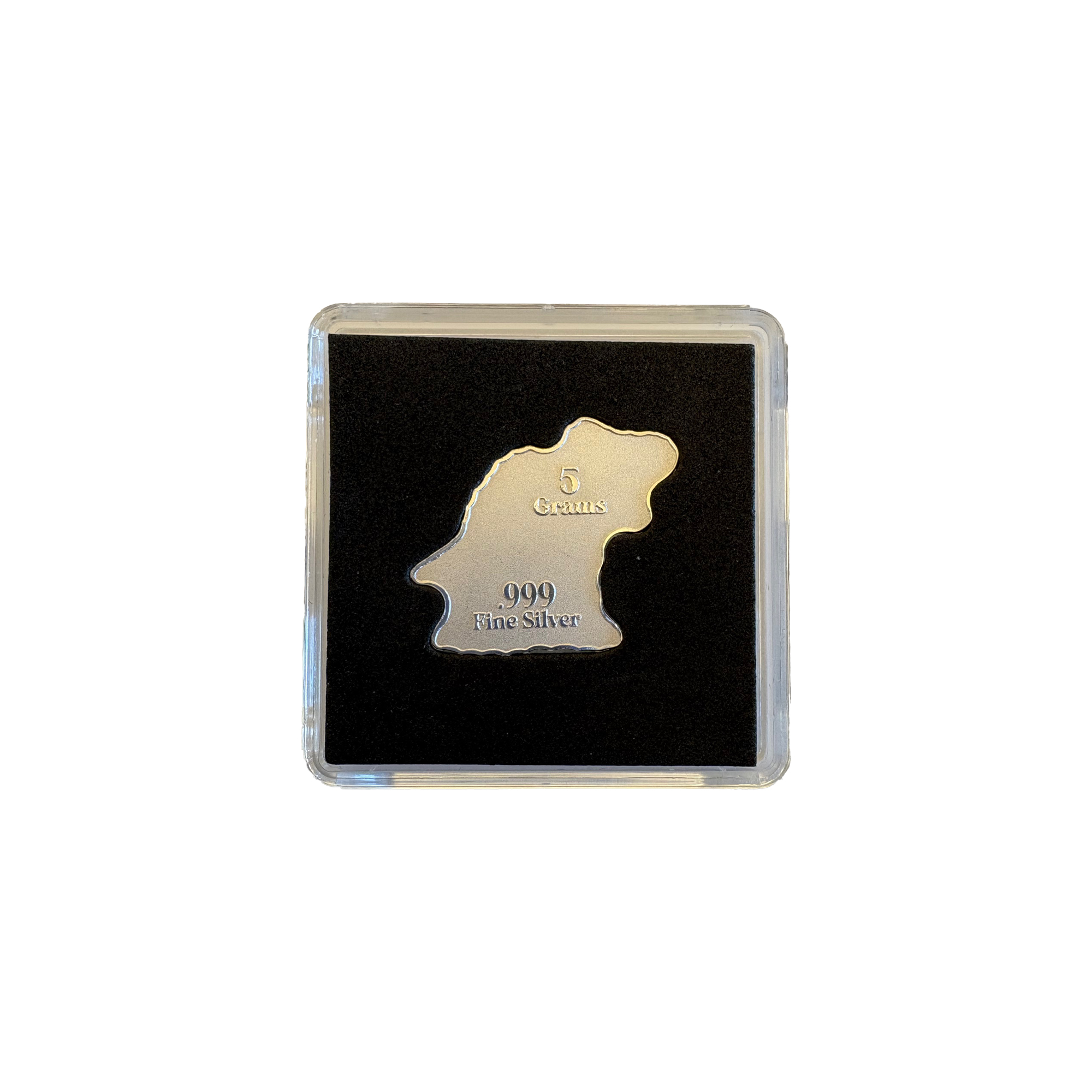 Spinosaurus .999 Silver (5g) (Dinosaur Series) back bar