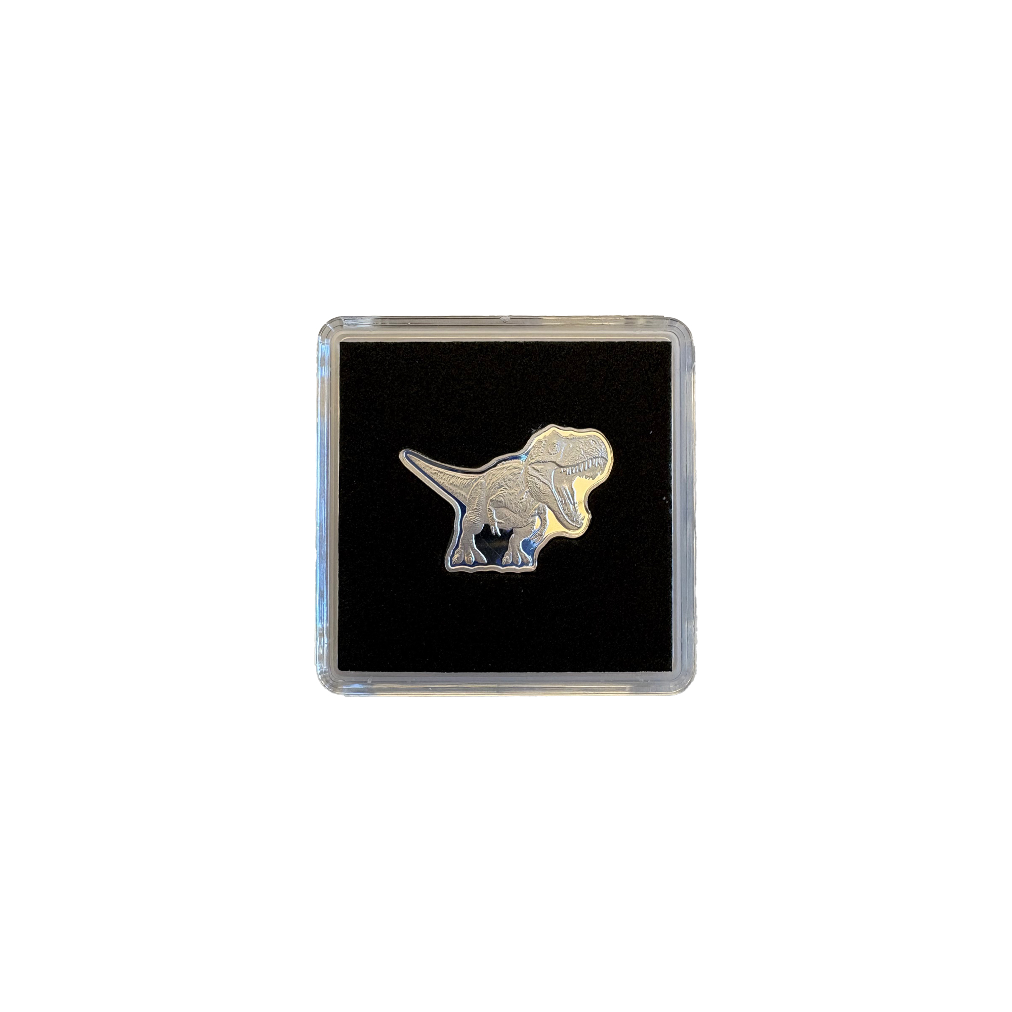 T-rex .999 Silver (5g) (Dinosaur Series) front bar