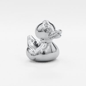 .999 Silver Rubber Duck (3D) (20 Grams)