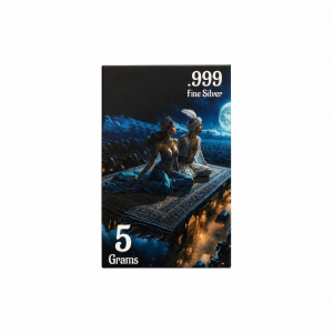 Aladdin Series: Magic Carpet  .999 Silver (5 grams) Color and 24K Gold-Plated Surprise
