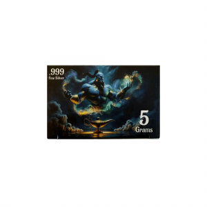 Aladdin Series: Genie .999 Fine Silver (5 Grams) Color and 24k Gold-Plated Surprise