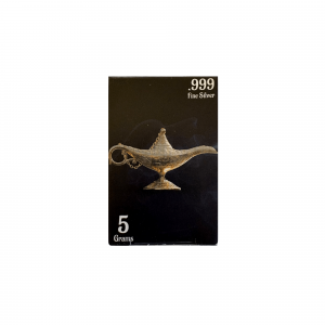 Aladdin Series: Lamp  .999 Silver (5 Grams) Color and 24K Gold-Plated Surprise