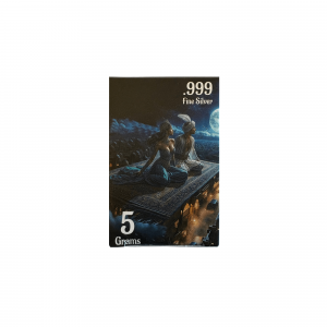 Aladdin Series: Magic Carpet  .999 Silver (5 grams) Color and 24K Gold-Plated Surprise