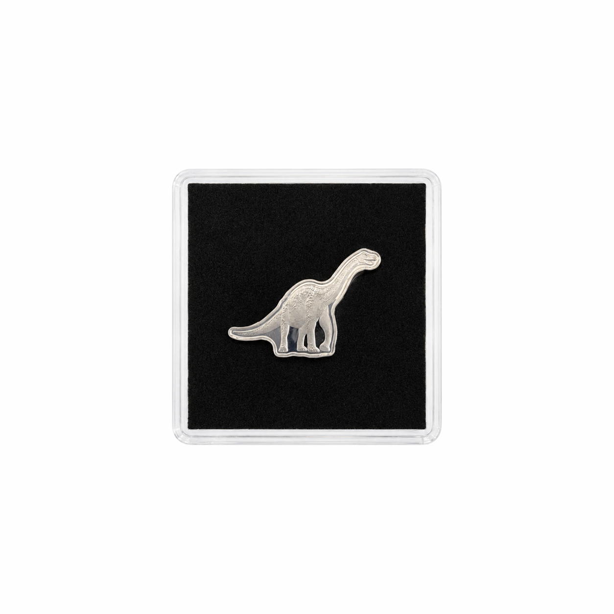 Dinosaur Series- Brontosaurus .999 Silver (5 Grams) Color Surprise bar