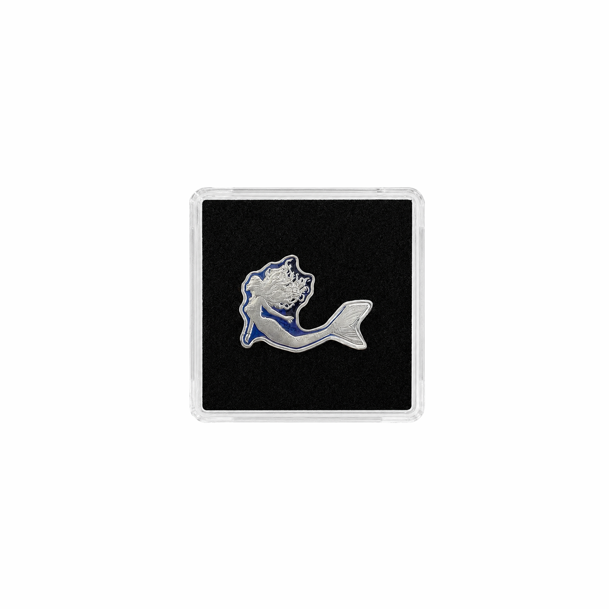 Pirate Series: Mermaid .999 Silver (5 Grams) Color and 24K Gold