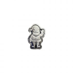 Christmas: Santa .999 Fine Silver Bar (1 Gram)
