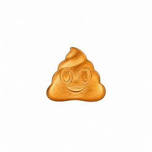 .999 Copper Emoji Poop (1 Gram)