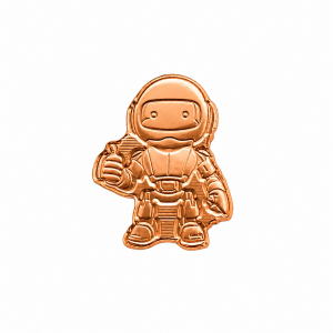 .999 Copper Robot (1 Gram)