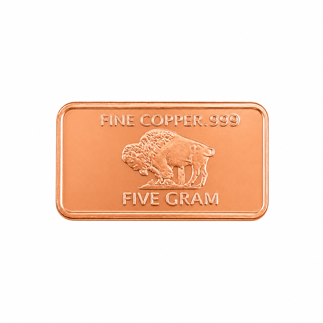 5 Gram Buffalo Bar (Includes Capsule) Back