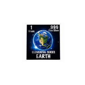 Elemental Series : Earth .999 Fine Silver ( 1 Gram) Color and 24K Gold-Plated Surprise