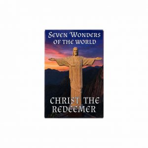 Seven Wonders of the World: Christ the Redeemer .999 Fine Copper (5 Grams) Color and .999 Fine Silver Surprise (Bonus Secret Surprise)