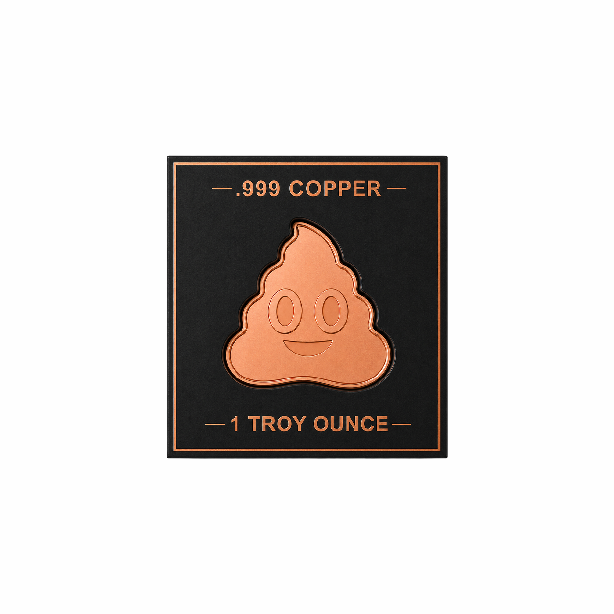 One Ounce Copper Poop