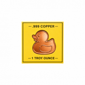 .999 Copper Duck (31.1 Grams) Packaged