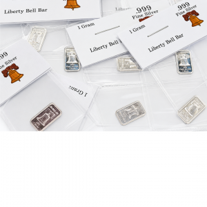 .999 Silver One Gram Packaged