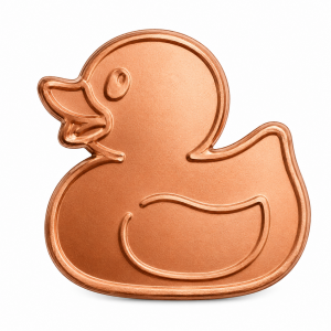 .999 Copper Rubber Duck (5 Grams)
