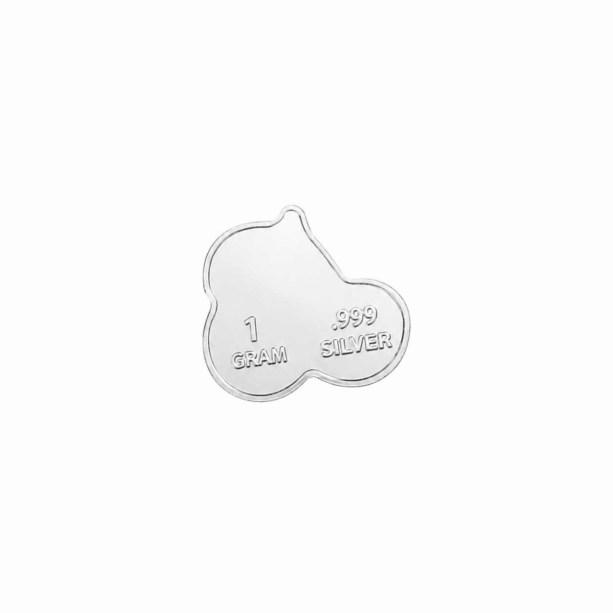 Cherry Emoji .999 Silver (1 Gram) Full Color Back