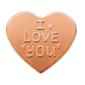 .999 Copper Heart (31.1 Grams)