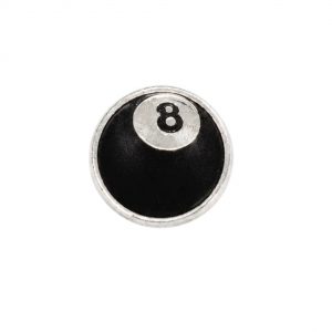 8 Ball .999 Fine Silver Round (1 Gram) Full Color
