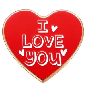 .999 Copper Heart (31.1 Grams) Full Color
